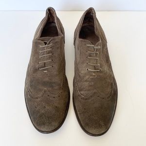 Banana Republic Suede Oxford Shoes Size 11